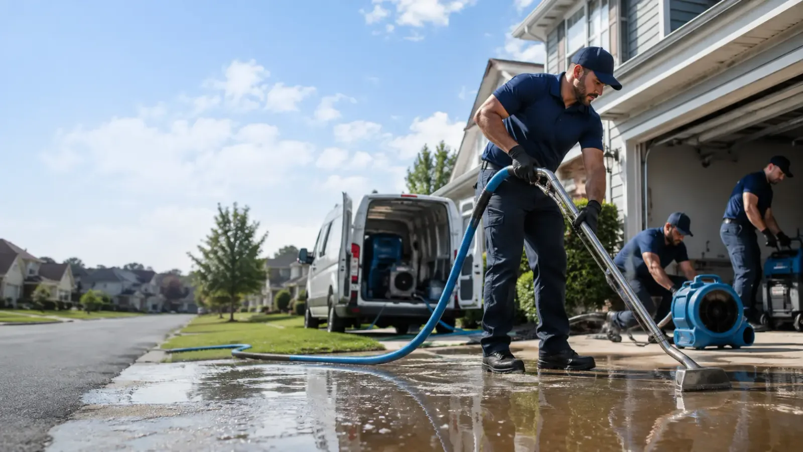 Flood Damage Restoration in La Puente, CA